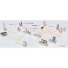 Gniazdo DEYE Smart LoRa 16A, 230V AC SUN-SMART-PLUG01P1-F