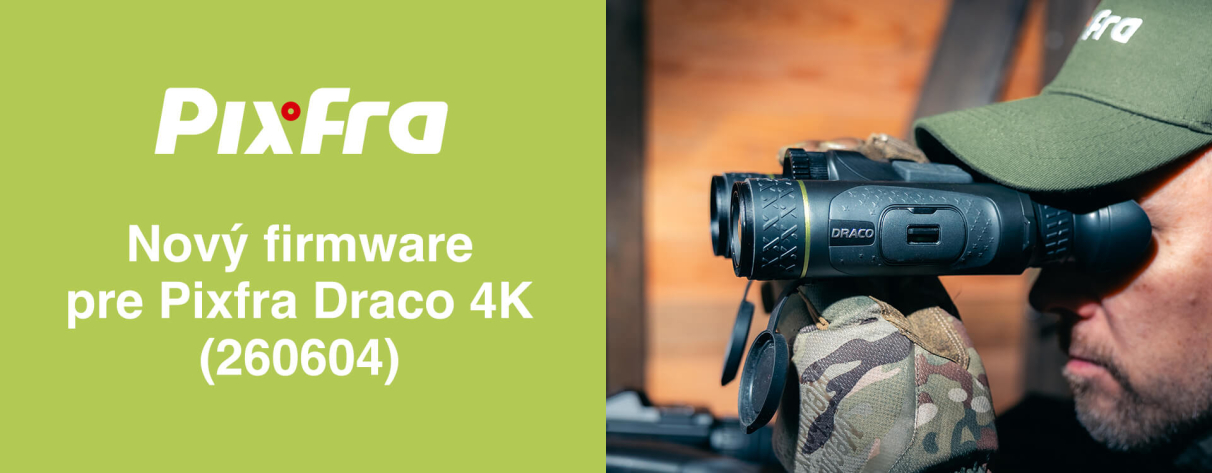 Nový firmware pro Pixfra Draco 4K (260604)
