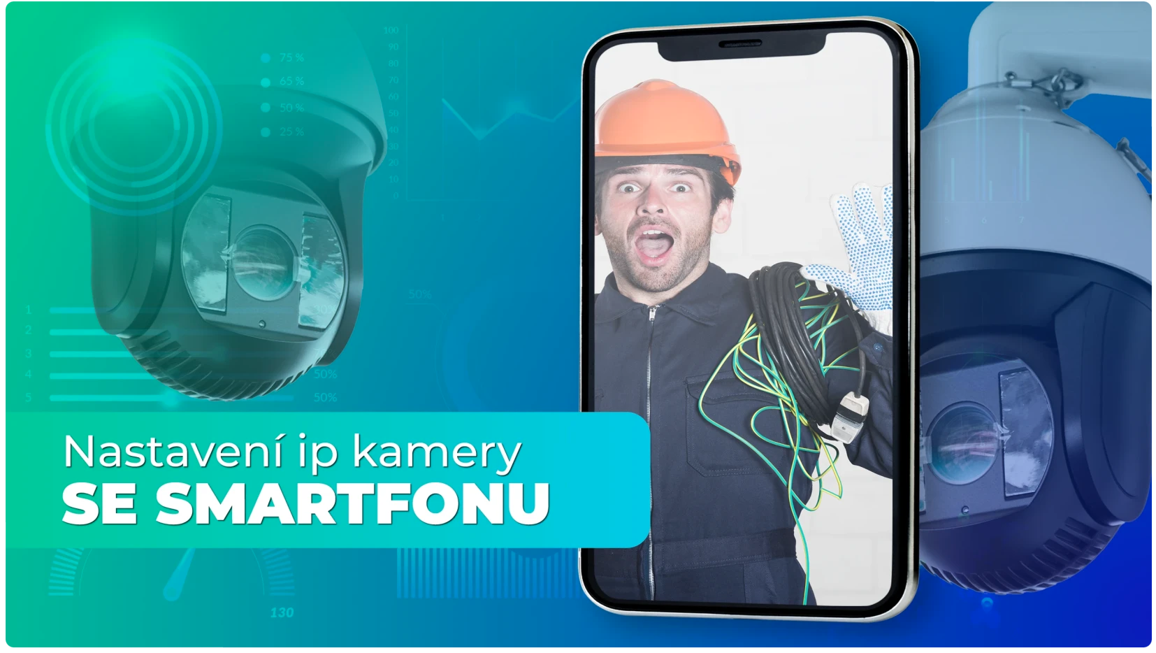 Jak nastavit jakoukoli IP kameru pomocí chytrého telefonu