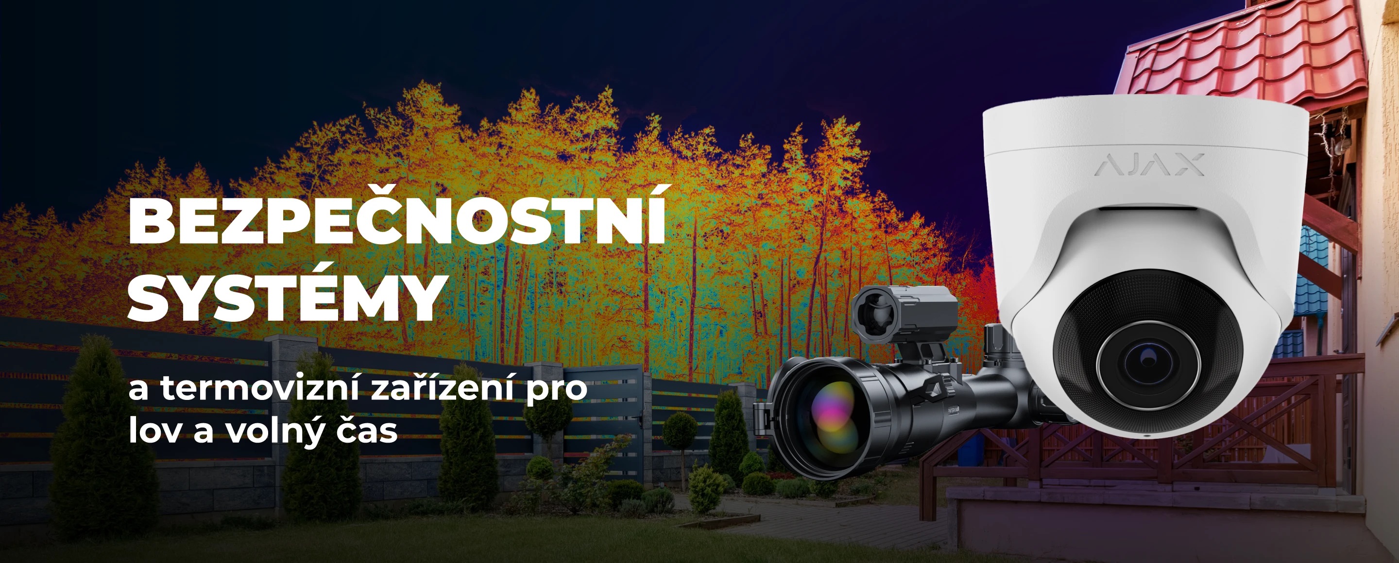 Bezpečnostní systémy  a termovizní zařízení pro lov a volný čas