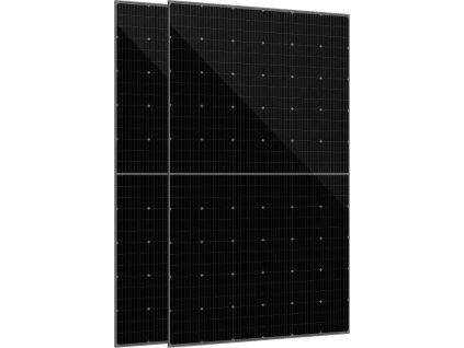 DAH Solar DHM-T60X10/FS(BB)-455W Solární panel 455W, celočerný MATNÝ, fullscreen, 1.3m kabel