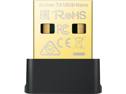 TP-Link Archer TX10UB Nano bezdrátový USB adaptér, Wi-Fi 6 a Bluetooth