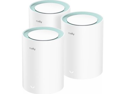 Cudy M1500 Wi-Fi 6 Mesh System, AX1500, 3 pack