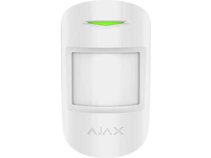 Ajax MotionProtect Plus White - Bezdrátový detektor pohybu s mikrovlnným senzorem