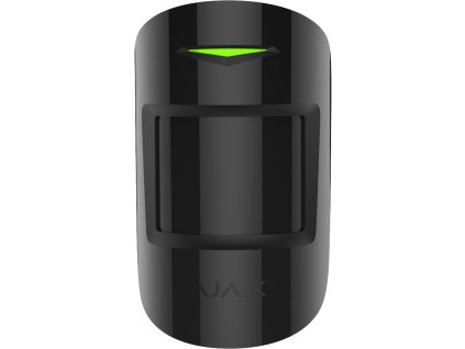 Ajax MotionProtect Plus Black - Bezdrátový detektor pohybu s mikrovlnným senzorem