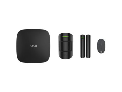 Ajax StarterKit Black - Sada bezpečnostního systému