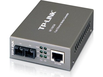 TP-Link MC100CM Multimode konvertor, 10/100Mbps, 2x SC, 2km