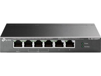 TP-Link TL-SG1006PP Gigabitový PoE switch