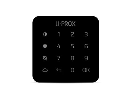 U-Prox - Klávesnice G1 Black - Miniaturní klávesnice s dotykovým povrchem pro jednu skupinu