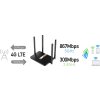 Cudy LT500D Bezdrátový 4G LTE router, AC1200