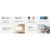 Cudy LT400E Bezdrátový 4G LTE router, N300