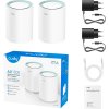 Cudy M1500 Wi-Fi 6 Mesh System, AX1500, 2 pack