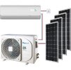 DEYE AC/DC Solární klimatizace 5kW s potrubím, vnitřní a vnější jednotka DGWA1-ACDCBLW-18KR2