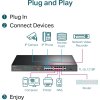 TP-Link TL-SL1218P PoE Switch