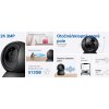 TP-Link Tapo C211 Domácí bezpečnostní Wi-Fi kamera s naklápěním, 3Mpx, černá