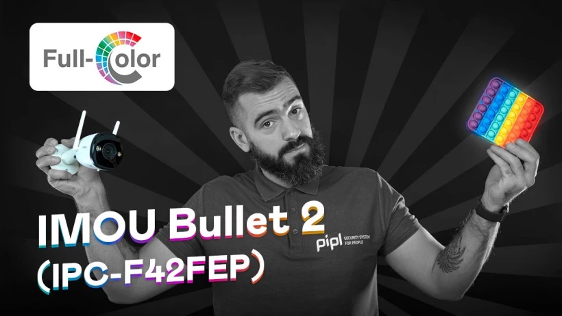 Cenovo výhodný vonkajší dohľad / Recenzia videokamery IMOU Bullet 2 (IPC-F42FEP)