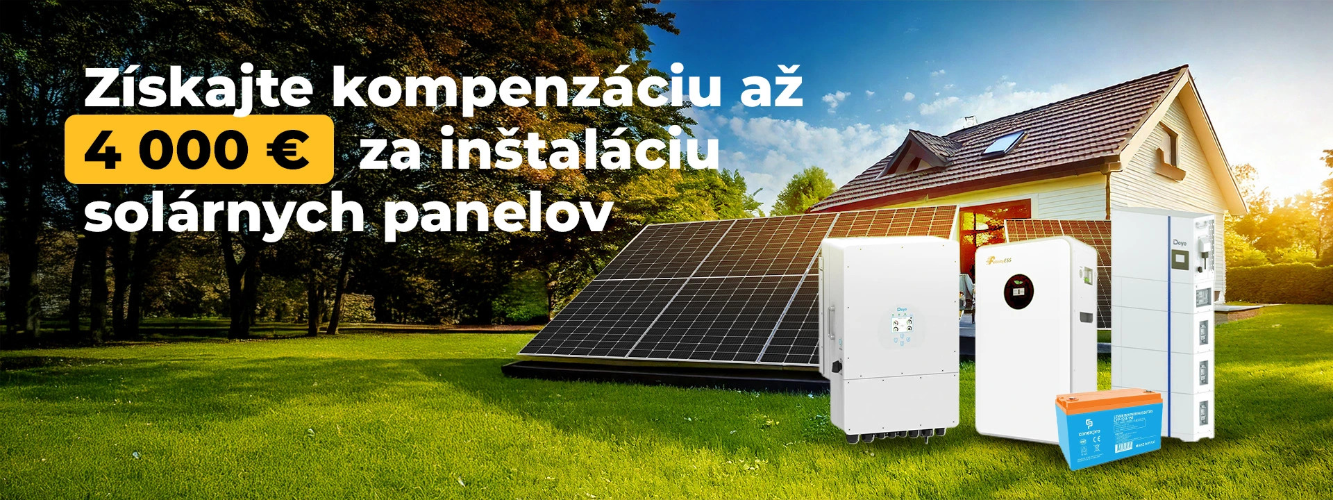 Inštalácia solárnych panelov a meničov