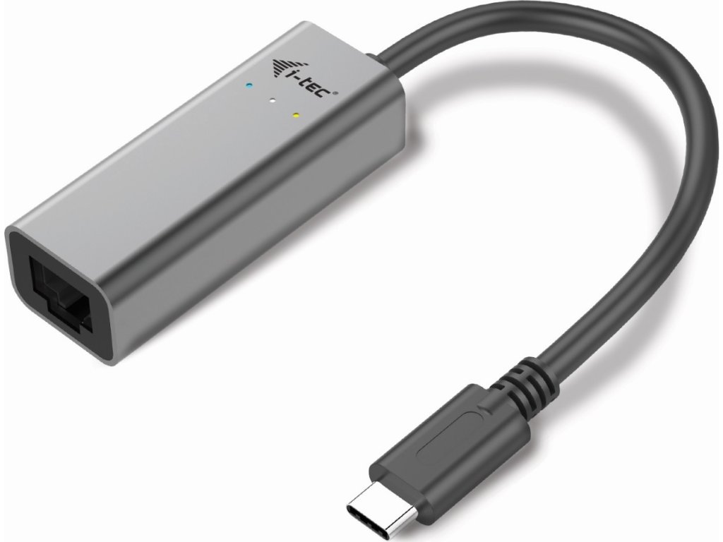 i-tec USB 3.1 Type C Gigabit Ethernet adaptér METAL (RJ45)/ LED indikace/ šedý