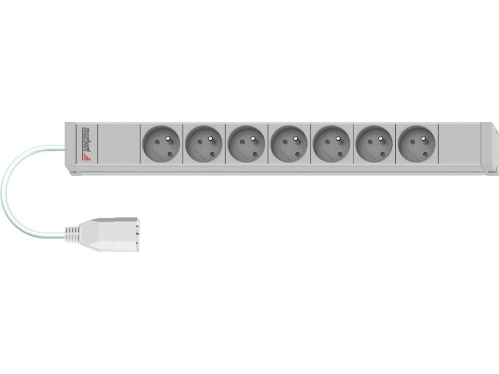 Základní PDU lišta,zásuvky UTE,přívod C14 (do UPS)