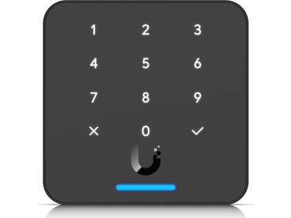 Ubiquiti UniFi Access G3 Reader Flex B - Přístupová čtečka, numerická klávesnice, krytí IP55, PoE, černá