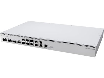 MikroTik Cloud Switch CRS812-8DS-2DQ-2DDQ-RM, 4x 2GHz CPU, 2x SFP+, 8x SFP56, 2x QSFP56, 2x QSFP56-DD, 2x PSU, L6