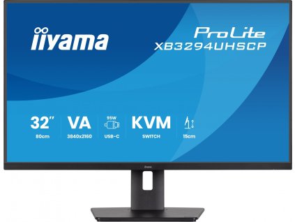 iiyama ProLite/XB3294UHSCP-B1/31,5"/VA/4K UHD/60Hz/2ms/Černá/5R