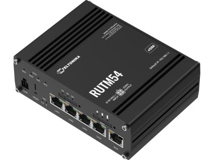 Teltonika RUTM54 Průmyslový 5G Wi-Fi Router, GPS, eSIM