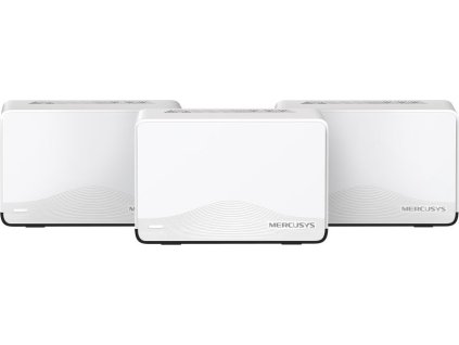 TP-Link Mercusys Halo H27BE(3-pack) WiFi systém, WiFi 7, BE3600, 1x 2,5GWAN/LAN, 2x GLAN, 3ks v balení