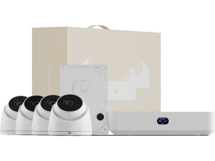 Ubiquiti UniFi Network Video Recorder Instant Kit - Sada 1x UniFi NVR Instant, 4x G5 Turret Ultra, 1x 3.5" HDD (1TB)