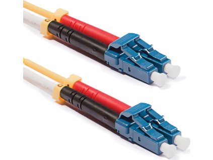 Keline optický patch kábel LC-LC Duplex, OS2, 9/125µm (ITU-T G.652.D), LSOH