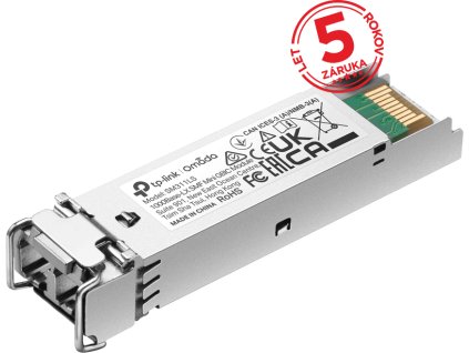 TP-Link 1G SFP optický modul SM311LS, SM, 1310nm, 2x LC konektor, 10km