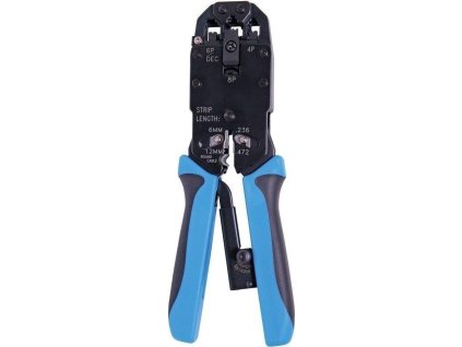 Conexpro PROFI krimpovací kleště s ráčnou pro konektory RJ45, RJ9, RJ11 a RJ12