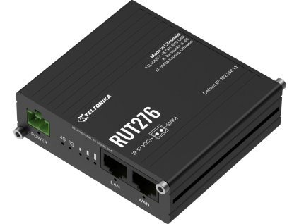 Teltonika RUT276 Průmyslový 5G Wi-Fi Router, RS232 a RS485