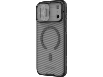 Nillkin CamShield PRO Magnetic Zadní Kryt pro Apple iPhone 17 Pro Max Transparent Black