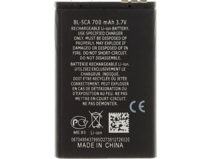 BL-5CA Baterie pro Nokia Li-Ion 700mAh (OEM)