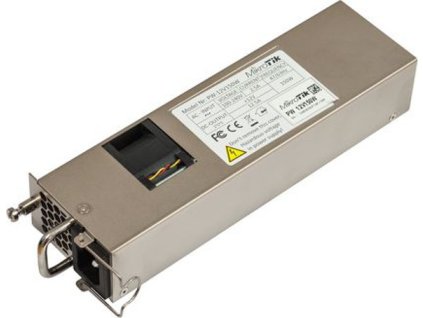 MikroTik Náhradní Hot Swap zdroj pro CCR1072-1G-8S+, CCR2216-1G-12XS-2XQ, CRS504-4XQ-IN, 12V, 150W