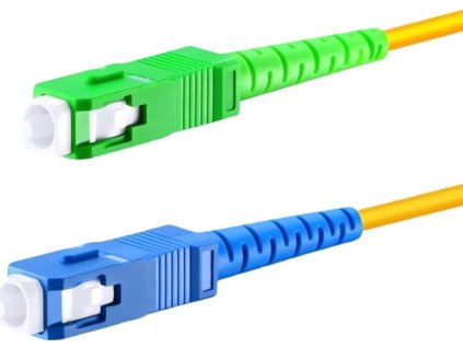 Conexpro optický patch cord, SCupc/SCapc, Simplex, Singlemode 9/125, 1m