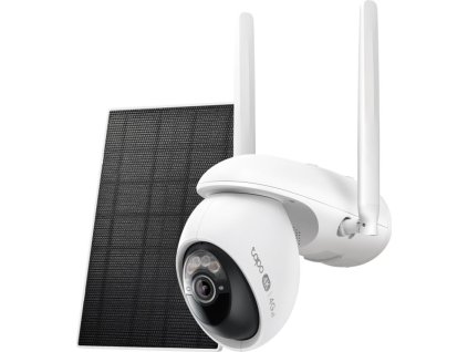 TP-Link Tapo C665G KIT, Chytrá bezdrátová bezpečnostní kamera s WiFi a 4G LTE + solární panel, 8Mpx