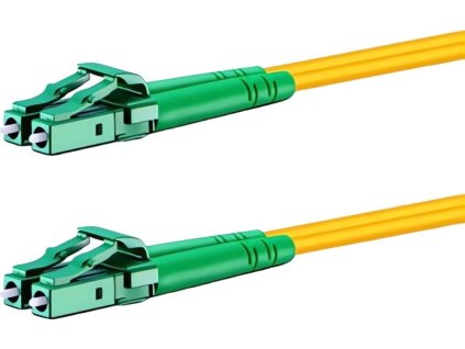 Conexpro optický patch cord, LCapc/LCapc, Duplex, Singlemode 9/125, 2m