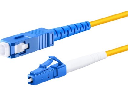 Conexpro optický patch cord, LCupc/SCupc, Simplex, Singlemode 9/125, 5m