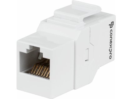 Conexpro keystone spojka UTP, CAT6, RJ45, bílá