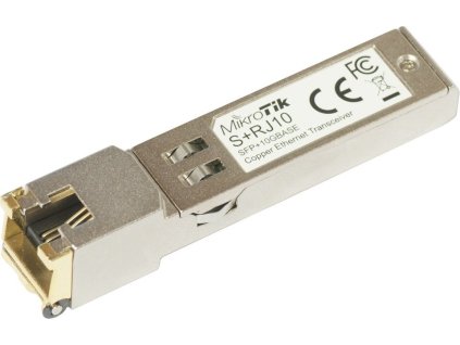 MikroTik S+RJ10 RJ45 10M/100M/1G/2,5G/5G/10G copper modul (SFP+)