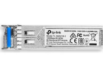 TP-Link TL-SM321B-2 1000Base-BX WDM Bi-Direct SFP 1Gbps 2km/ SM/LC modul