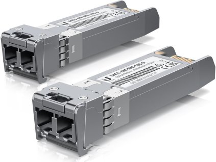 Ubiquiti Multi-Mode optický modul SFP+, 10 Gbit, sada 2 kusů