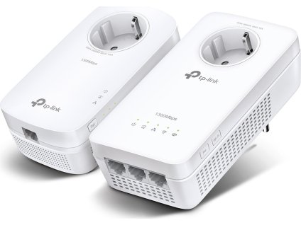 TP-Link TL-WPA8631PKIT / Gigabit Powerline ac Wi-Fi KIT / 1200Mbps / 802.11ac/a/b/g/n / 3x Gigabit Ethernet port