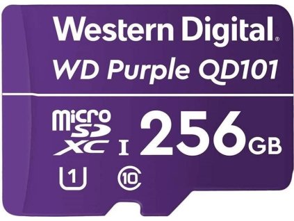 WD Micro SDXC Purple 256GB