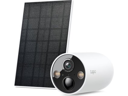 TP-Link Tapo C425 KIT Bateriová WiFi Kamera, venkovní, 4MPx, 2560 × 1440, audio, IR 15m, SD, IP66, solar panel 2.5W