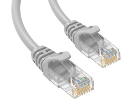Conexpro patch kabel UTP, CAT5e, 5m, šedý