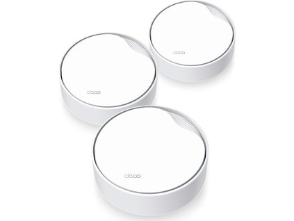 TP-Link Deco X50-PoE (3-pack) AX3000 Wi-Fi 6 Mesh systém, 1x 2.5GLAN, 1x GLAN, PoE