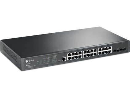TP-Link TL-SG3428 - JetStream 24-Port Gigabit L2+ Managed Switch/ 4x Gigabit SFP Sloty
